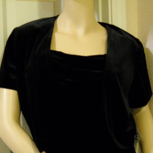 (2pc) Black Evening Dress from Dillards - Picture 3 of 7